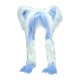 thumbnail image 1 of Sombrero de cosplay de anime, accesorio para la cabeza, disfraz para hombres y mujeres, tocado creativo. Blanco Azul, 1 of 9