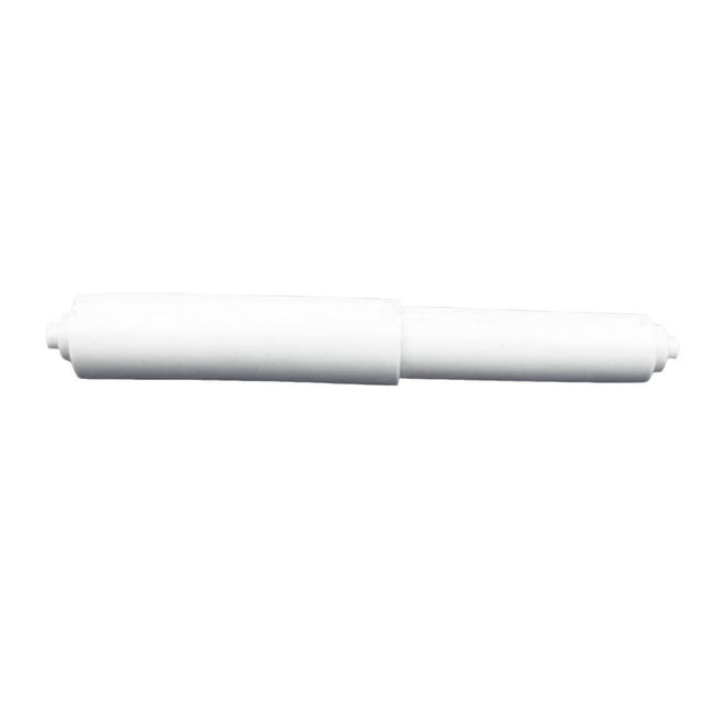 Gibobby Accesorios de baño Toalleros de papel Caja de papel enrollado Palo de plástico de poste de plástico Papel de plástico Palo de papel(Blanco)