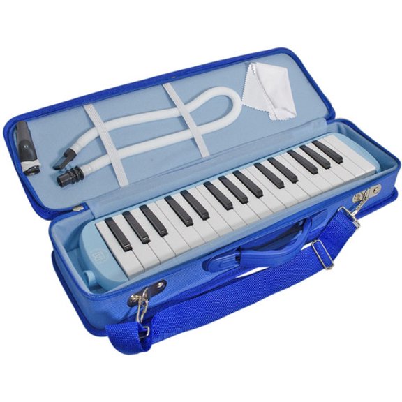 Maxima Sr-32sfblu Melódica Escolar 32 Teclas Azul Estuche