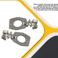 thumbnail image 4 of Guardoinrt 2pack/lot Essential Tool For RV Camping Water Heaters Metal Cam Lock Door 1Set, 4 of 6