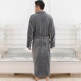 thumbnail image 4 of Labymos Albornoz de lana para hombre y, 4 of 8