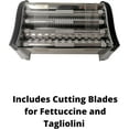 thumbnail image 3 of Cestari Kitchen Stainless Steel Pasta Maker with 150 mm Roller and Patented Suction Base, 3 of 10
