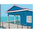 thumbnail image 1 of Cuadro Decorativo - Blues playero Jr Impresión en canvas, estrechado, 1 of 2