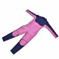 thumbnail image 2 of DEWIN Traje de baño para niños Trajes de Surf de protección UV de Manga Larga, Traje de baño de natación de Buceo de Secado rápido Transpirable, Traje de Buceo para niños(L-púrpura y Rosa), 2 of 5