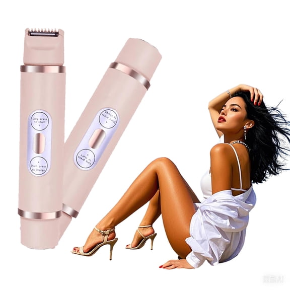 Afeitadora 2 en 1 para mujer, afeitadora resistente al agua