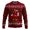 00-Wine1237, variant on XIAOCHA Men's Crew Neck Sweatshirt Funny Santa Graphic Print Holiday Winter Pullover Top, Grey, Sizes L