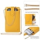 thumbnail image 3 of Hukapapa Bolsos cruzados pequeños para mujer Monedero para teléfono celular con bolsillo para teléfonoamarillo, 3 of 5