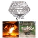 thumbnail image 4 of Equipo para fogatas mayimx herramienta desmontable de tamaño completo Calentador de fogata Estufa de calefacción Parrilla para fogata para acampar L con parrilla, 4 of 8
