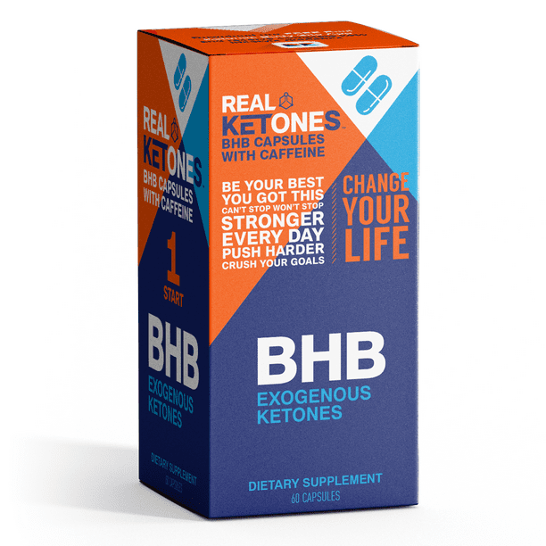 Real Ketones Keto Ignite DBHB Weight Loss Supplement, 2000mg, 60