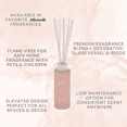 thumbnail image 4 of Allswell Glow (Vanilla + Pear + Coconut) Scented Reed Diffuser 3 Fl Oz (90mL) With 8 Synthetic Reeds., 4 of 7
