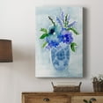 thumbnail image 5 of Blue Bouquet I Premium Gallery Wrapped Canvas - Ready to Hang, 5 of 9