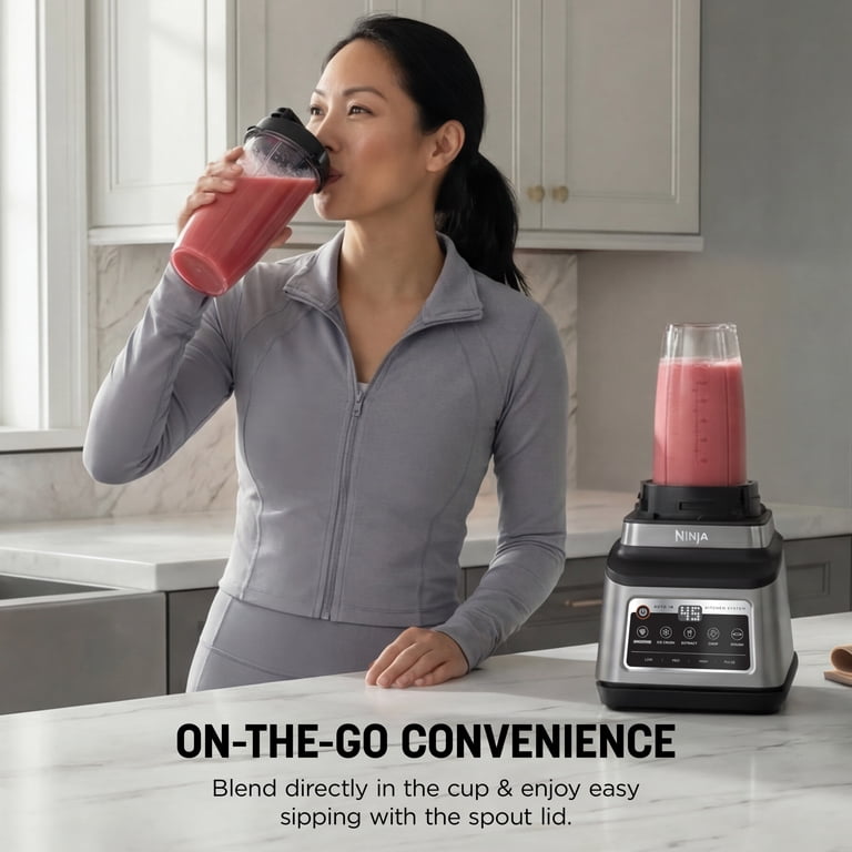 Ninja BN801 Kitchen System, Auto-IQ Technology, 72 oz. Pitcher