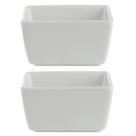 

2 Pcs Ceramic Sauce Cups Durable Seasoning Holder Practical Sauce Container