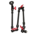 thumbnail image 4 of Camera Mount Articulating, 1/4in 3/8in Thread Antislip Articulating Arm Camera Mount 31in 360 Degree Rotation  For Action Cameras, 4 of 7