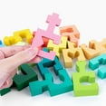 thumbnail image 3 of 16-Piece Geometric Puzzle Building Blocks, A Fun And Interactive Educational Toy With Varying Difficulty Levels, Suitable For Family Gatherings To Foster Teamwork,, 3 of 5