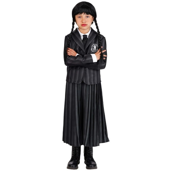 Wednesday Nevermore Girl's Costume