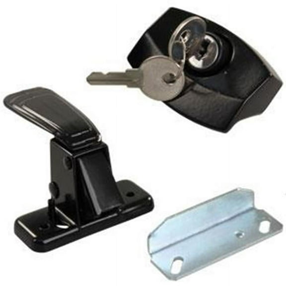 11675 Camper Door Latch Black