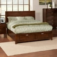 thumbnail image 1 of Alpine Furniture Carmel Storage Platform Bed, 1 of 2