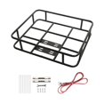thumbnail image 3 of Almencla Bike Basket Bike Basket Bike Accessories Front Handlebar Front Bike Basket Rear 48cmx38cm, 3 of 7