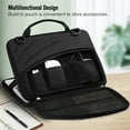 thumbnail image 4 of 11-11.6 Inch Chromebook Sleeve Case - Protective Briefcase Shoulder Bag with Accessory Pouch for Up to 11.6" Laptop Notebook Ultrabook, Black, 4 of 7