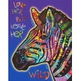 thumbnail image 2 of Dean Russo Collection 26x32 Gold Ornate Wood Framed with Double Matting Museum Art Print Titled - Leave Her Wild, 2 of 4