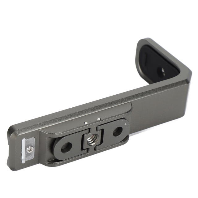 Action Camera Horizontal Mount, Aluminum Alloy Foldable Dual Claw Action Camera Horizontal Bracket for Tripod