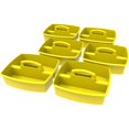 thumbnail image 1 of STOREX Grand Caddy, Jaune (Lot de 6), 1 of 2