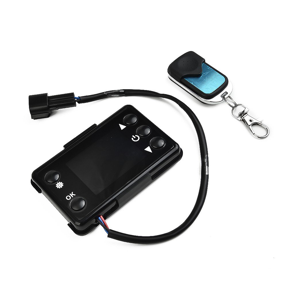 Mduoduo LCD Monitor Switch u0026 Remote Controller for Truck Car Diesel Air  Parking Heater - Walmart.com