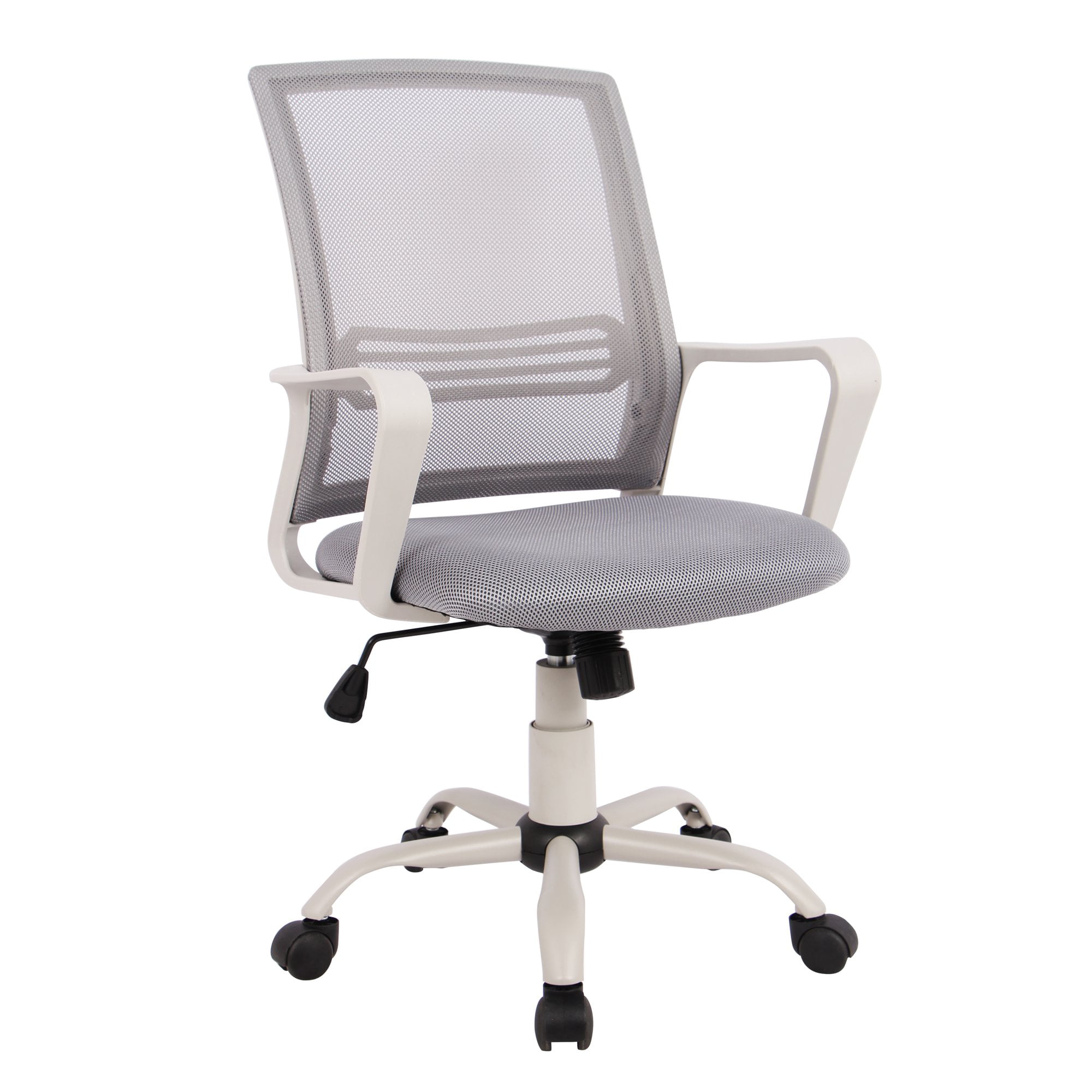 Office Chair, Ergonomic Mesh Computer Desk Chair with Lumbar Support and  Adjustable Height, Gray