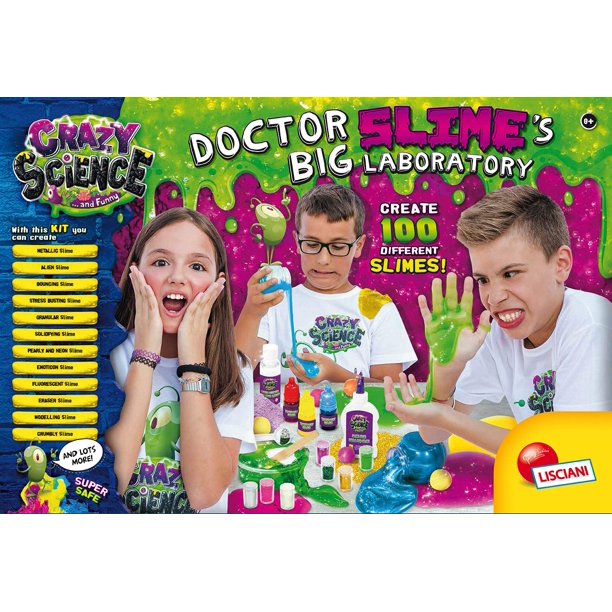 Doctor Slime's Big Laboratory Kit Create 100 Different Slimes