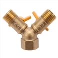 thumbnail image 5 of 5X Adaptador de Grifo Doble de 2 VíAs Adaptador de Grifo de Riego para JardíN Exterior de 1/2 Pulgada y Divisor de Manguera, 5 of 5