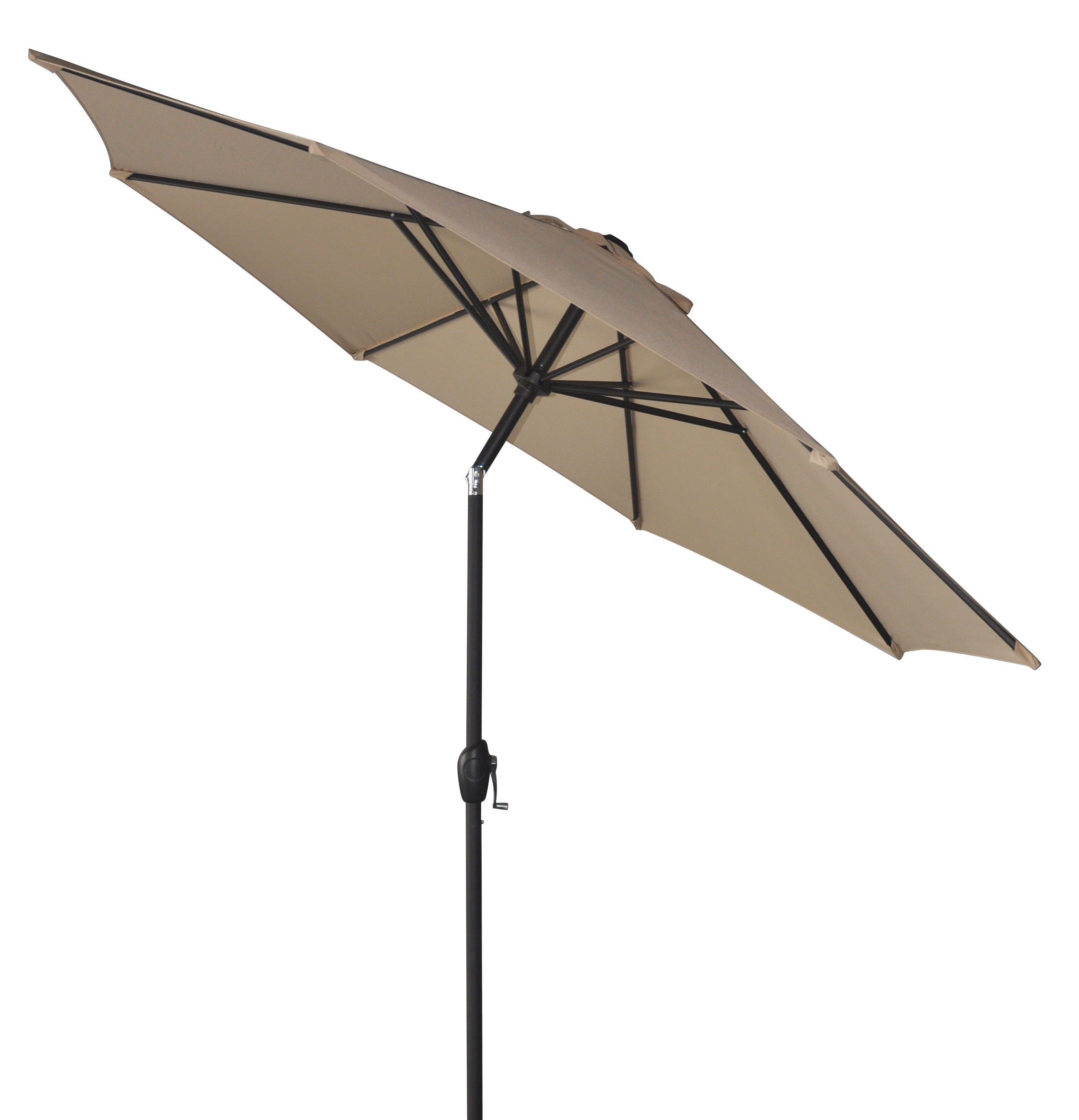 Mainstays 9' Outdoor Tilt Market Patio Umbrella - Tan - image 3 of 10