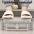 thumbnail image 4 of Cesta de Almacenamiento Plegable de Estilo Industrial | Organizador de Escritorio y Cocina | Recipiente de Malla de Plástico Apilable para Refrigerador y Rincón de Café | 7,79 X 11,7 X 4,72 Pulgadas, 4 of 6