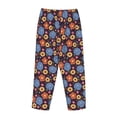 thumbnail image 5 of Xecao Leaves Flower Women's Straight Lounge Pajama Pants: The Epitome of Relaxed Sleepwear, 5 of 9
