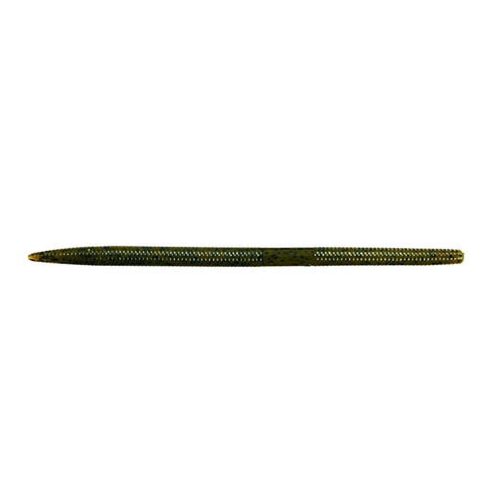 (2 pack) Strike King Shim-E-Stick Green Pumpkin Soft Stick Bait Lure
