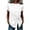 White-tshirts shirts for women, variant on Womens Summer Short Sleeves Tops Crewneck Tie Front Top Fashion Going Out Shirt
