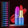 thumbnail image 3 of 12 Colores Mate Lápiz Labial Lápiz Impermeable Brillo de Cosmético Set 12pcs, 3 of 9