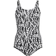 thumbnail image 3 of Lands' End Women's Plus Size DD-Cup Tugless Low Leg One Piece Swimsuit, 3 of 6