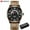 Pink, variant on Curren Casual Business Leather Strap Watch For Men Luxury Brand Military Green Clock Men Quartz Wristwatch Male Calendar Watch - Quartz Wristwatches