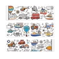 thumbnail image 1 of Children DIY Graffiti Scroll Color Filling Paper Painting Roll Wall Mountable, 1 of 9