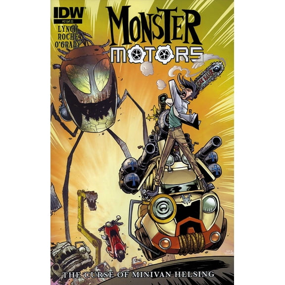 Monster Motors: The Curse Of Minivan Helsing #2 VF ; IDW Comic Book
