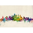 thumbnail image 1 of Philadelphia Pennsylvania Skyline, Scenic Unframed Art Print Wall Art by Michael Tompsett Sold by Art.Com, 1 of 4