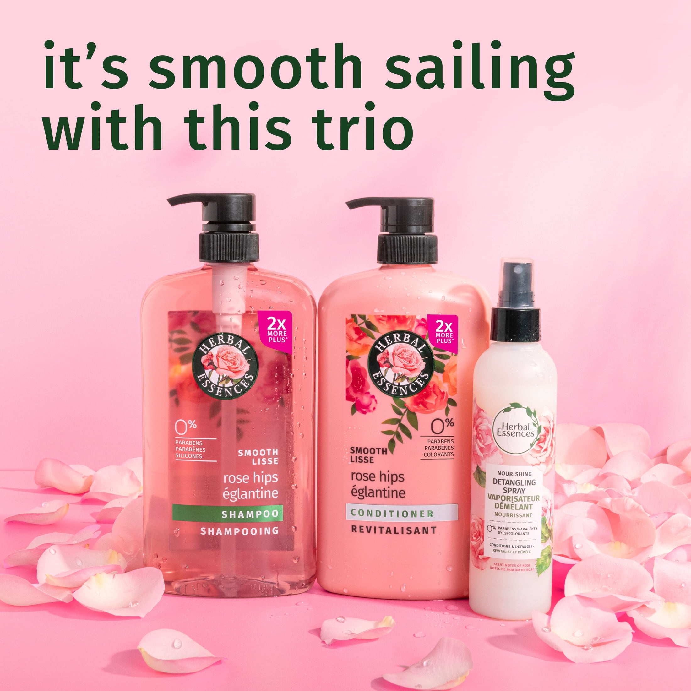 Herbal Essences Rose Hips Smooth Shampoo, 33.8 fl oz