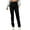 Black, variant on Bmisegm Women's Embroidered Stretch Stacked Straight Leg Jeans, Pink, M