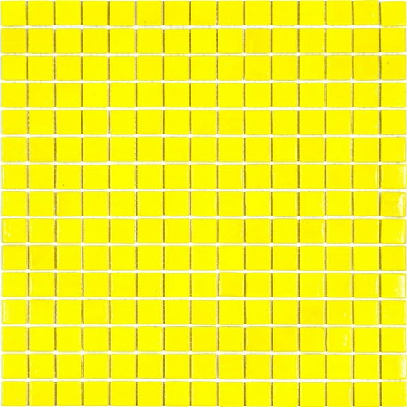 Apollo Tile Dune 12 in. x 12 in. Glossy Yellow Glass Mosaic Wall and Floor Tile (20 sq. ft./case) (20-pack)