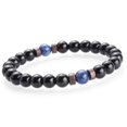 thumbnail image 3 of para hombre, de Natural, joyería, abalorios de Buda tibetano Azul Hugo pulsera de cuentas, 3 of 8
