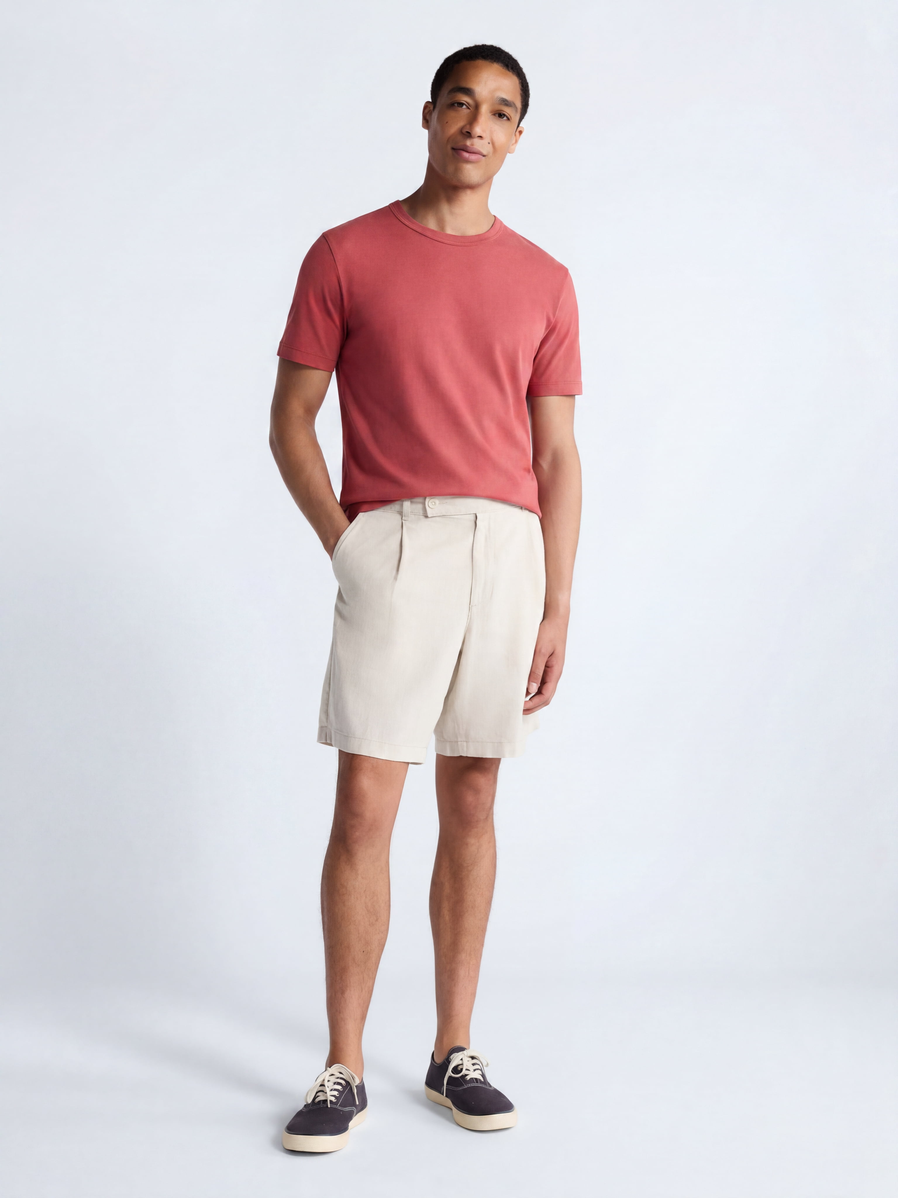Free Assembly Men's and Big Men's Everyday Cotton Tee with Short Sleeves, Sizes S-XXXL
