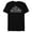 Black, variant on Percy Jackson and the Olympians Series Title Logo - Short Sleeve Blended T-Shirt for Adults - Customized-Ocean Blue