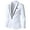 White, variant on Vedolay Men's Suit Jackets Mens Casual Long Sleeve Lapel Button Open Front Work Office Jackets Suit,Black 4XL