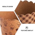 thumbnail image 2 of EeaseCA 100 Pcs Paper Muffin Baking Cups Cupcake Cups Exquisite Cake Wrapping Cups, 2 of 8